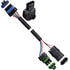 WM340000 by TECTRAN - Accelerator Pedal Sensor Wiring Harness - for Electronic, 28 deg., on the Floor Mount