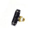 87585 by TECTRAN - Air Brake Air Line Thread Branch Tee - 1/4 in. Tube, Swivel, Composite Push-Lock