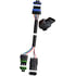 WM340000 by TECTRAN - Accelerator Pedal Sensor Wiring Harness - for Electronic, 28 deg., on the Floor Mount