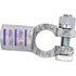 34119 by TECTRAN - Battery Terminal - 3/0 Gauge, Purple, Negative, Straight Clamp, Crimpable