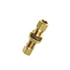 85112 by TECTRAN - Air Brake Air Line Union - Brass, 3/8 in. Tube Size, Bulkhead