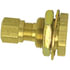 84044 by TECTRAN - Air Brake Frame Coupling - 1-3/4 in. Long, 3/8 in. NPT Female, to Nylon 1/2 O.D Tubing