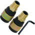 34274 by TECTRAN - Air Brake Air Hose End Fitting Kit - 3/8 in. NPT, with 2 Swivel Ends and 1 Hex Wrench