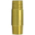 Tectran 113-A3 Air Brake Air Line Fitting Brass Long Nipple Pipe Fitting with 1/8 in. Pipe Thread and 3 in. Length