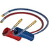 20024 by TECTRAN - Industry Grade Blue Service Aircoil with Brass Handle, 15 ft., 12" x 12" Leads