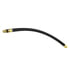 21276 by TECTRAN - 24" Single Swivel End Air Brake Hose Assembly, 1/2" Hose ID, 3/8" End Fittings