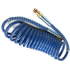 20061 by TECTRAN - 15 ft. Blue Air Brake Aircoil, 12" x 12" Leads, with 3/8 in. Fittings