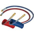 20096 by TECTRAN - Industry Grade Red and Blue Aircoil Set with Brass Handle, 15 ft., 12" x 12" Leads