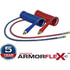 20116 by TECTRAN - ARMORFLEX-HD, Red and Blue Armorcoil Aircoil with Handle, 12 ft., 12" x 12" Leads