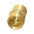 84077 by TECTRAN - Air Brake Air Line Fitting - Brass, 1/2 in. Thread, 7/8-20 in. Straight Thread