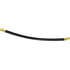 21939 by TECTRAN - 1/2" Air Brake Chamber Hose, 24 in. Long, with 1/2" 45-Deg Flare Dual Swivel Fittings