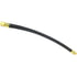 21975 by TECTRAN - 1/2" Air Brake Chamber Hose, 22 in. Long, with 1/2" 45-Deg Flare Dual Swivel Fittings