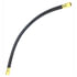 21977 by TECTRAN - 1/2" Air Brake Chamber Hose, 28 in. Long, with 1/2" 45-Deg Flare Dual Swivel Fittings