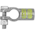 Tectran 5013-4/0P Battery Terminal Battery Terminal - 4/0 Gauge, Yellow, Positive, Straight Clamp, Cast Copper