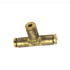 87038 by TECTRAN - Air Brake Air Line Union - Brass, 1/8 in. Tube Size, Push-Lock