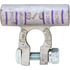 Tectran 5014-3/0P Battery Terminal Battery Terminal - 3/0 Gauge, Purple, Positive, Flag Clamp, Cast Copper