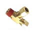 85092 by TECTRAN - Air Brake Air Line Thread Run Tee - Brass, 1/2 in. Tube, 1/2 in. Thread