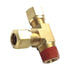 85092 by TECTRAN - Air Brake Air Line Thread Run Tee - Brass, 1/2 in. Tube, 1/2 in. Thread