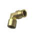 87088 by TECTRAN - DOT Female Elbow Push-Lock Brass Fitting, 3/8" Tube Size, 1/4" Thread Size