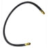 22861 by TECTRAN - 3/8" Air Brake Chamber Hose Assembly, 54 in. Long, with 3/8" Dual LifeSwivel Fittings