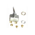 40093 by TECTRAN - Toggle Switch - 12V, 50 AMP, ON-OFF-ON, 3 Screw, Chrome Knob, S.P.D.T