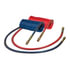 Tectran 23200 Air Brake Hose Assembly 12 ft. Red V-Line Aircoil with 1/2" LIFESwivel Tractor Fitting, 12" x 12" Leads