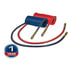 23201 by TECTRAN - 15 ft. V-Line Red and Blue Aircoil with 1/2" LIFESwivel End Fittings, 12 in. Leads