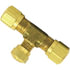 85026 by TECTRAN - Air Brake Air Line Union - Brass, 3/8 in. Tube Size