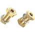 84122 by TECTRAN - Air Brake Frame Coupling - Brass, 1.5 in. Long, 1/8-27 in. Female, 1/8-27 in. Female