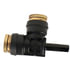 85433 by TECTRAN - Push-On Hose Fitting - 3/8 in. Tube A, 1/4 in. Tube B, 3/8 in. Tube C, Run Tee