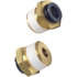 85475 by TECTRAN - DOT Male Push-Lock Composite Connector Fitting, 1/2" Tube Size, 3/4" Pipe Thread