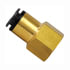 QL1366-4B by TECTRAN - DOT Female Push-Lock Composite Connector Fitting, 1/4 in. Tube Size, 1/4 in. Pipe Thread