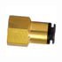 QL1366-4B by TECTRAN - DOT Female Push-Lock Composite Connector Fitting, 1/4 in. Tube Size, 1/4 in. Pipe Thread