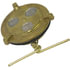 9115 by TECTRAN - Fuel Tank Cap - Brass, 2-1/8 in. dia., Non-Locking, Non-Vented, Male Thread