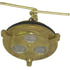 9115 by TECTRAN - Fuel Tank Cap - Brass, 2-1/8 in. dia., Non-Locking, Non-Vented, Male Thread