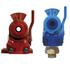 9238-8 by TECTRAN - Gladhand - Cast Iron, Composite Nylon Shut-Off, Emergency, with Nylon Tube Fitting