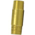 113-H2 by TECTRAN - Air Brake Pipe Nipple - Brass, 1 in. Pipe Thread, 2 in. Long Nipple