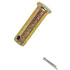 62059 by TECTRAN - Brake Clevis Pin - Brass, 1/2 in. Pin dia., 1.343 A, 1.273 B, Standard