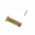 62059 by TECTRAN - Brake Clevis Pin - Brass, 1/2 in. Pin dia., 1.343 A, 1.273 B, Standard