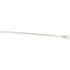 934-2 by TECTRAN - Cable Tie - 15.1 in. Length x 0.300 in. Width, White, #10 Mounting Screw