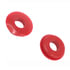 16018 by TECTRAN - Air Brake Gladhand Seal - Red, 1-1/2 in. Wide Sealing Lip, Polyurethane