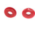 16018 by TECTRAN - Air Brake Gladhand Seal - Red, 1-1/2 in. Wide Sealing Lip, Polyurethane