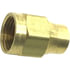 86008 by TECTRAN - Air Brake Air Line Nut - Brass, 1/4 inches Tube Size