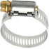 46082 by TECTRAN - 9/16" Worm Gear Stainless Steel Hose Clamp, 3/4" to 1.5" Clamp Range