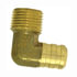 139-12D by TECTRAN - 90-Deg Elbow Hose Barb Fitting to Male Pipe, 3/4" Hose I.D., 1/2" Pipe Thread