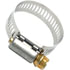 46082 by TECTRAN - 9/16" Worm Gear Stainless Steel Hose Clamp, 3/4" to 1.5" Clamp Range