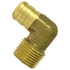 139-12D by TECTRAN - 90-Deg Elbow Hose Barb Fitting to Male Pipe, 3/4" Hose I.D., 1/2" Pipe Thread