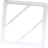 9454 by TECTRAN - Placard Holder Slide-In - Aluminum Finish, Unpainted, 4 Cut Corners