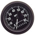 95-0519 by TECTRAN - Speedometer Gauge - Black, 3-3/8 in. dia., 0-80 mph, Programmable, White Pointer