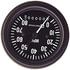 95-0502 by TECTRAN - Speedometer Gauge - Black, 5 in. dia., 0-80 mph/130 kph, Programmable, Red-Orange Pointer